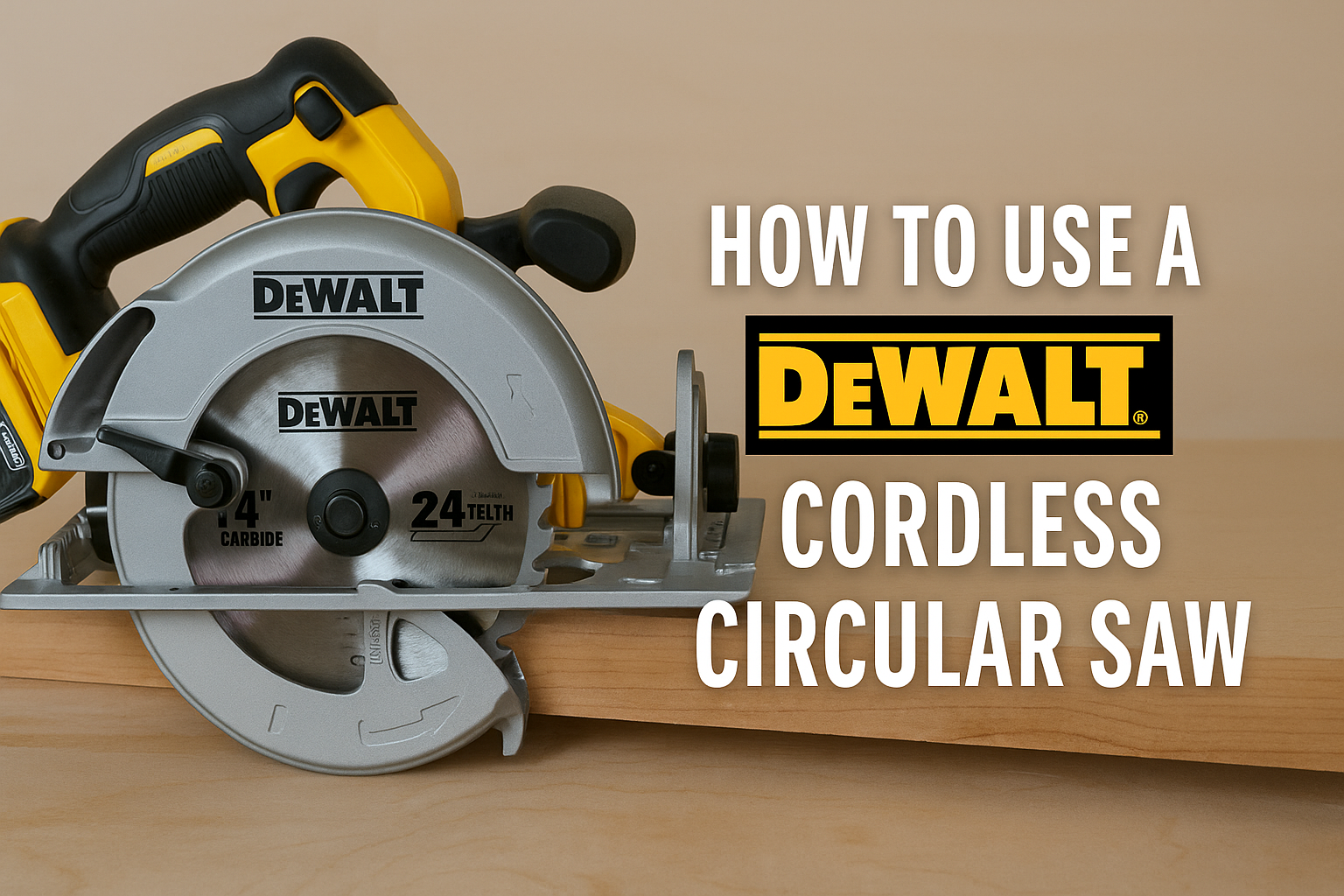 DeWalt Cordless Circular Saw