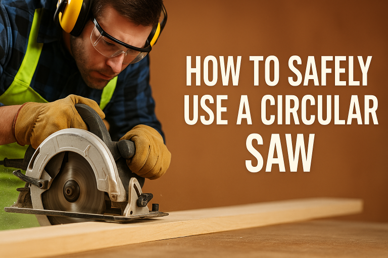 Safely Use a Circular Saw