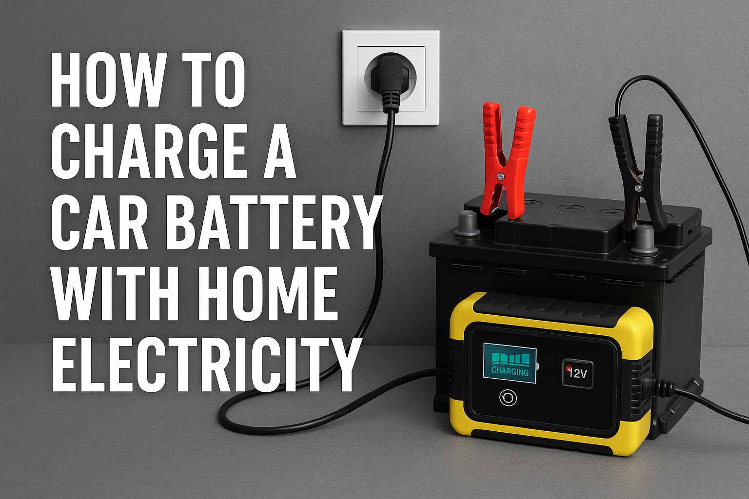 Charge a Car Battery