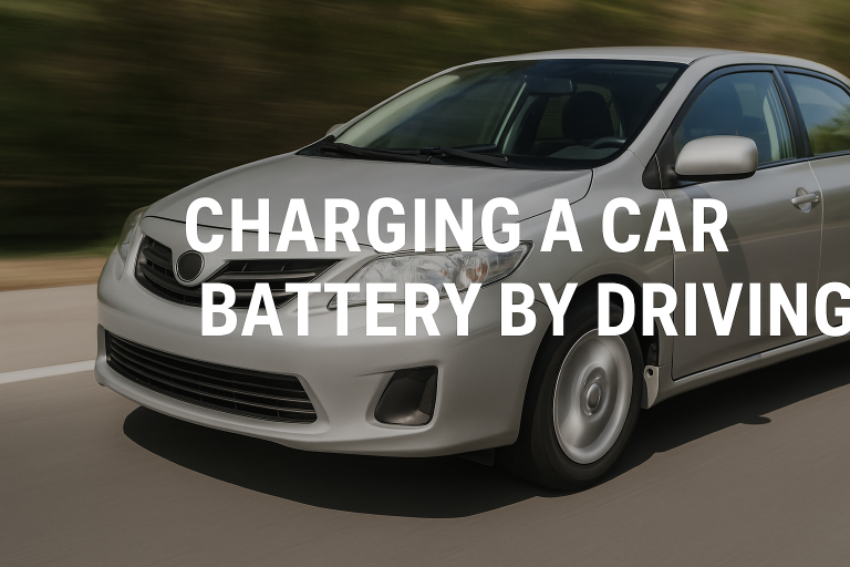 Charging a Car Battery by Driving