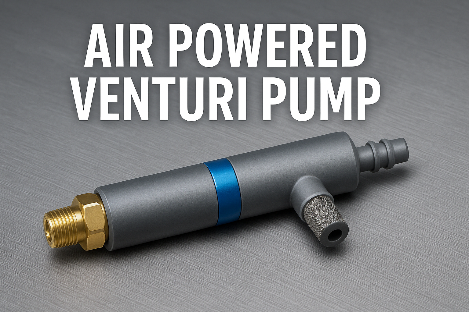 air powered Venturi pump