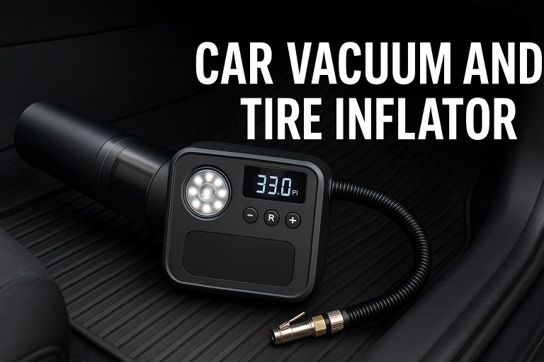 Car Vacuum and Tire Inflator
