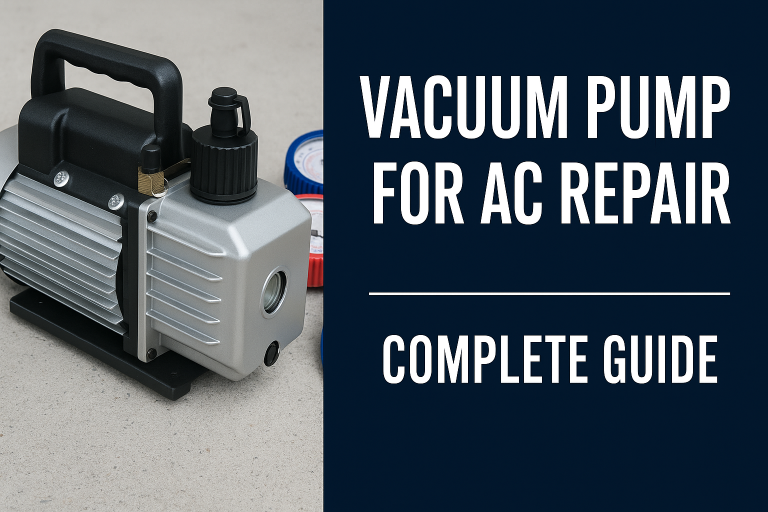 vacuum pump for AC repair