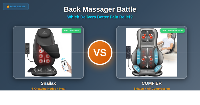 Snailax vs COMFIER Back Massager
