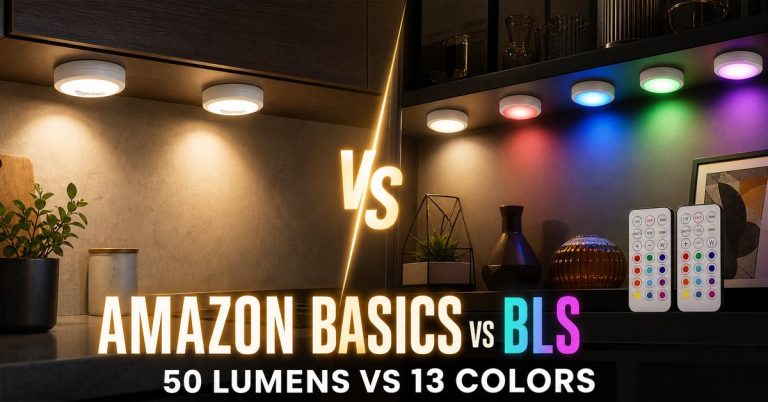 amazon-basics-vs-bls-led-puck-lights