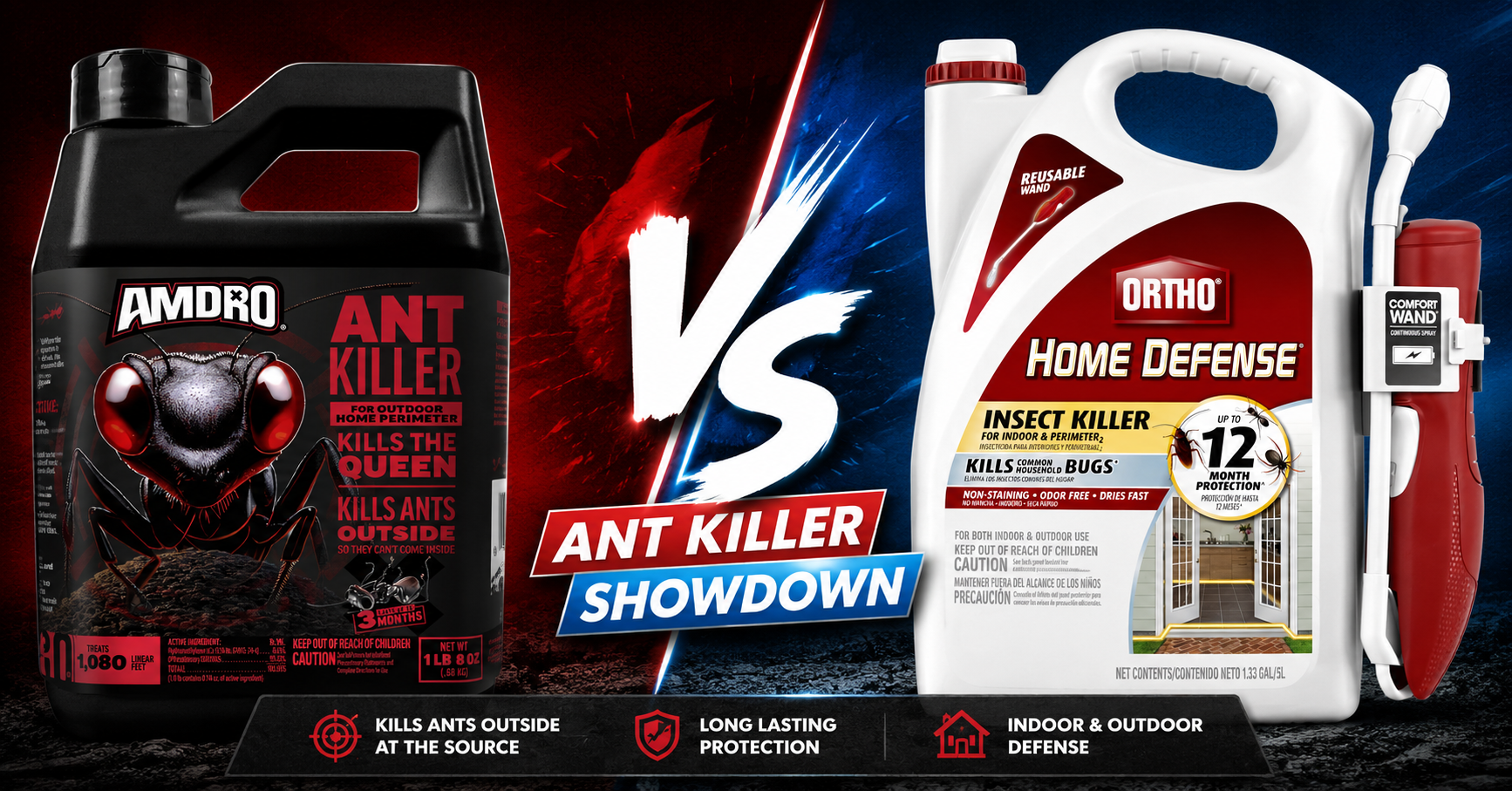 Amdro Ant Killer Vs Ortho Insect Killer
